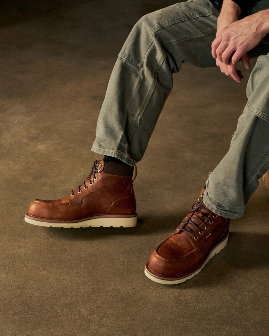 LongHaul Waterproof Moc Composite Toe Work Boot - Image 3