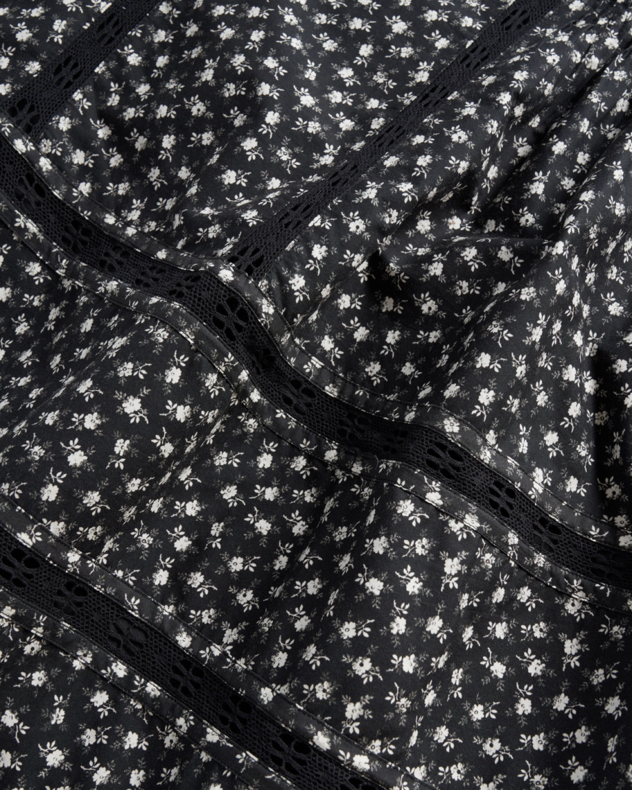 Women's Cotton Poplin Midi Skirt - Image 4