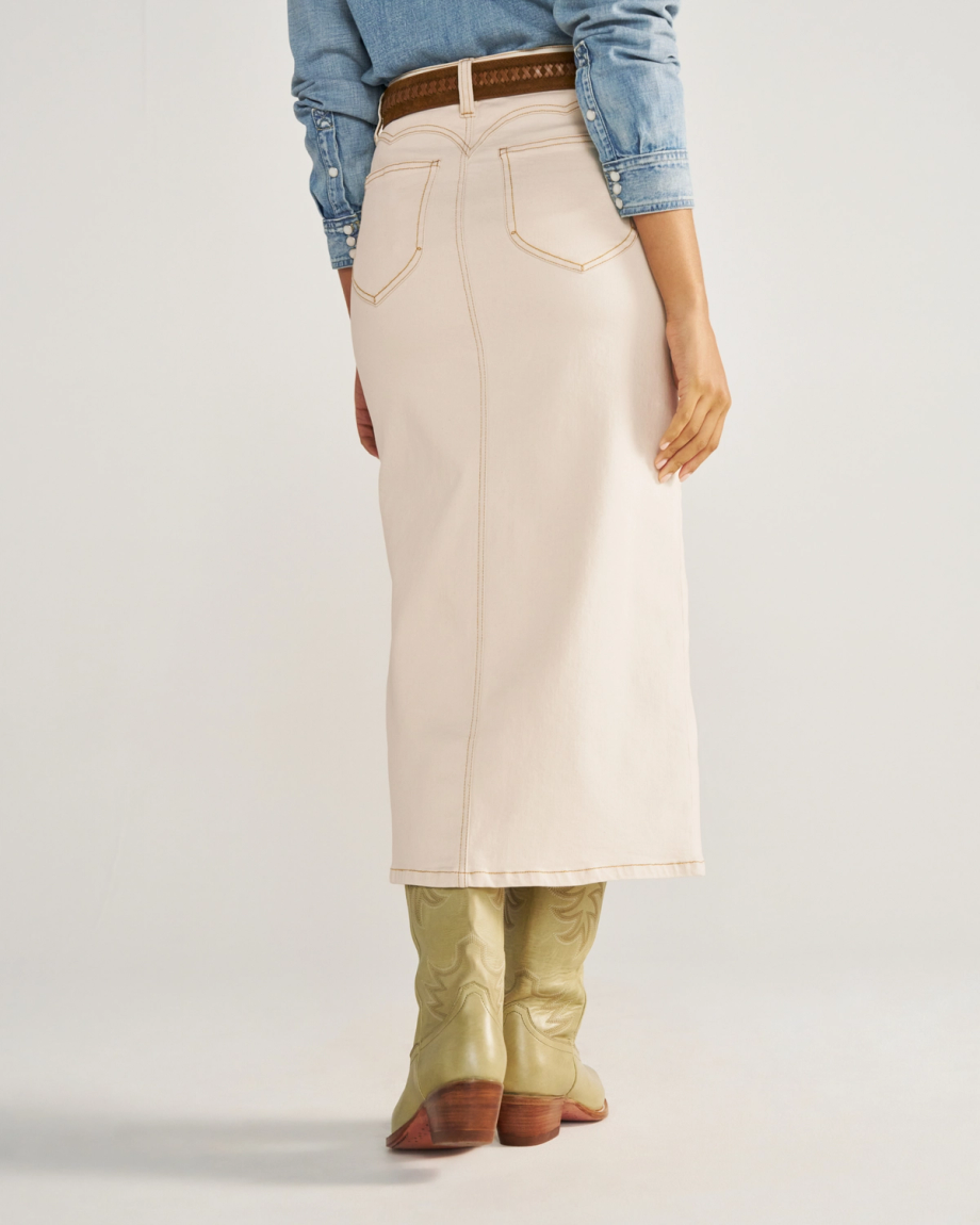 Alternative view of Women's Denim Midi Skirt