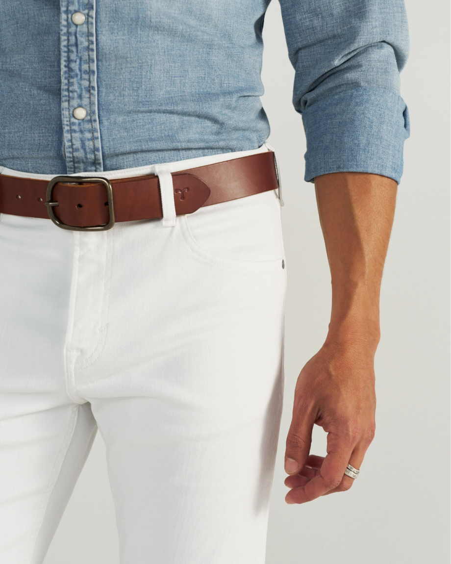 Men's Slim Straight Stretch Denim - Image 3