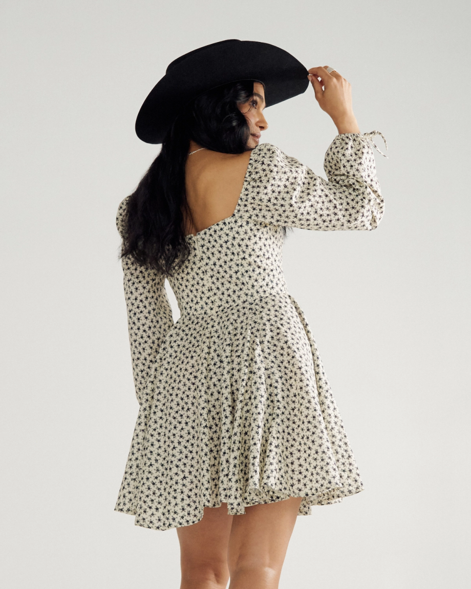 Alternative view of Women's Long Sleeve Mini Dress
