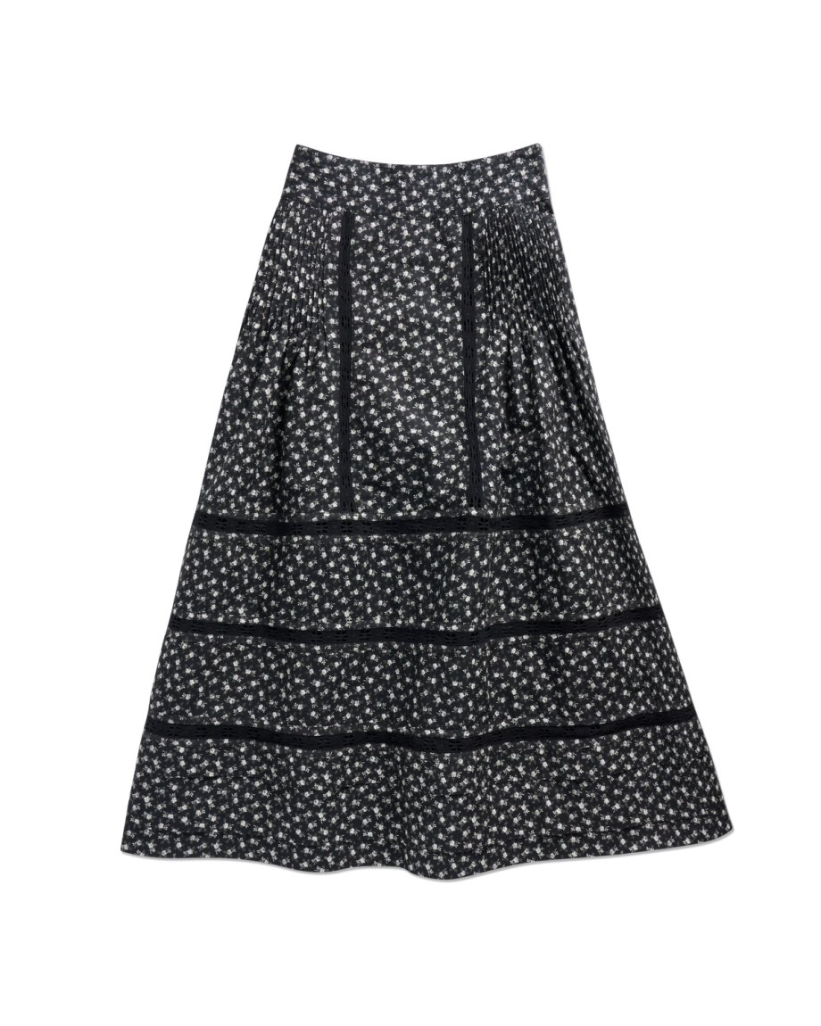 Women's Cotton Poplin Midi Skirt - Image 5