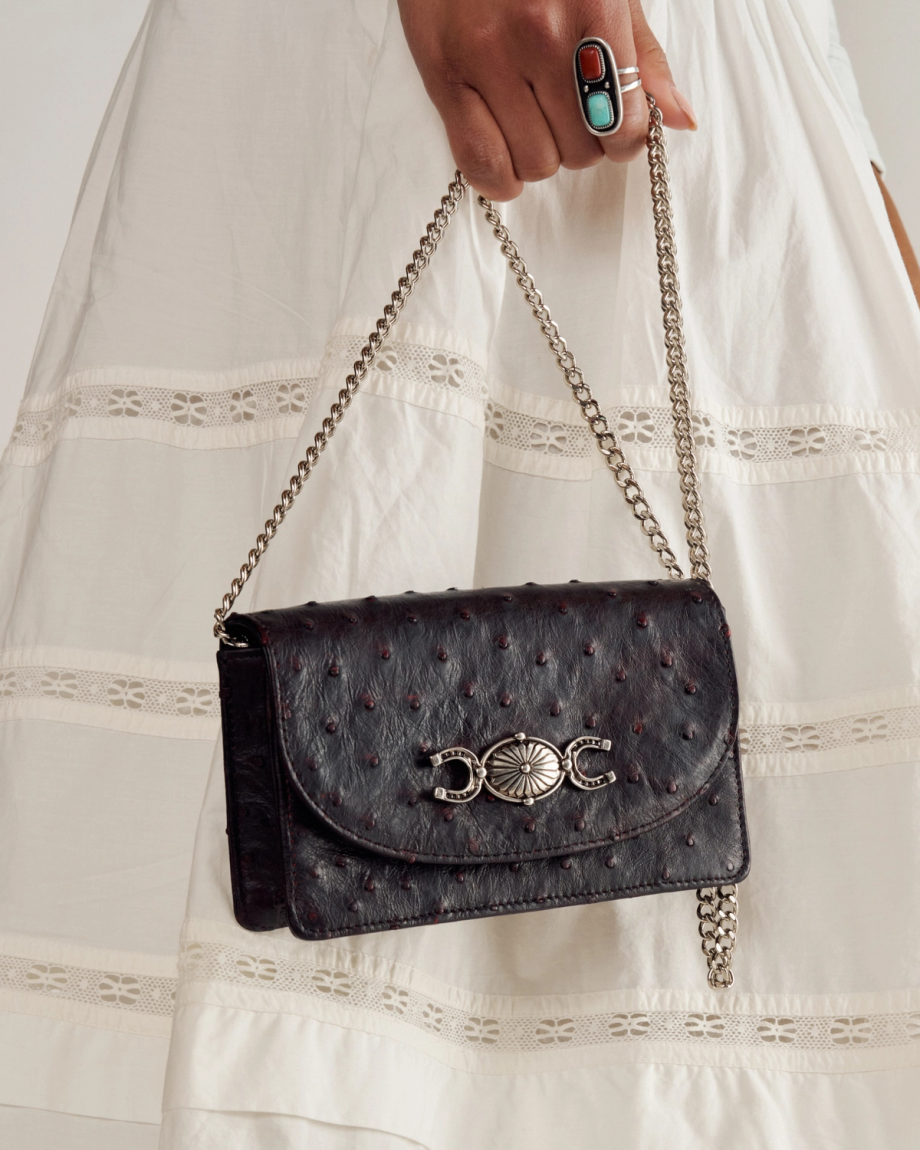 Alternative view of Concho Chain Crossbody